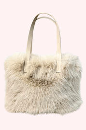 Fluffy cutie bag - Beige