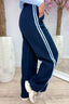 Pantalon à rayures toujours tendance - Marine