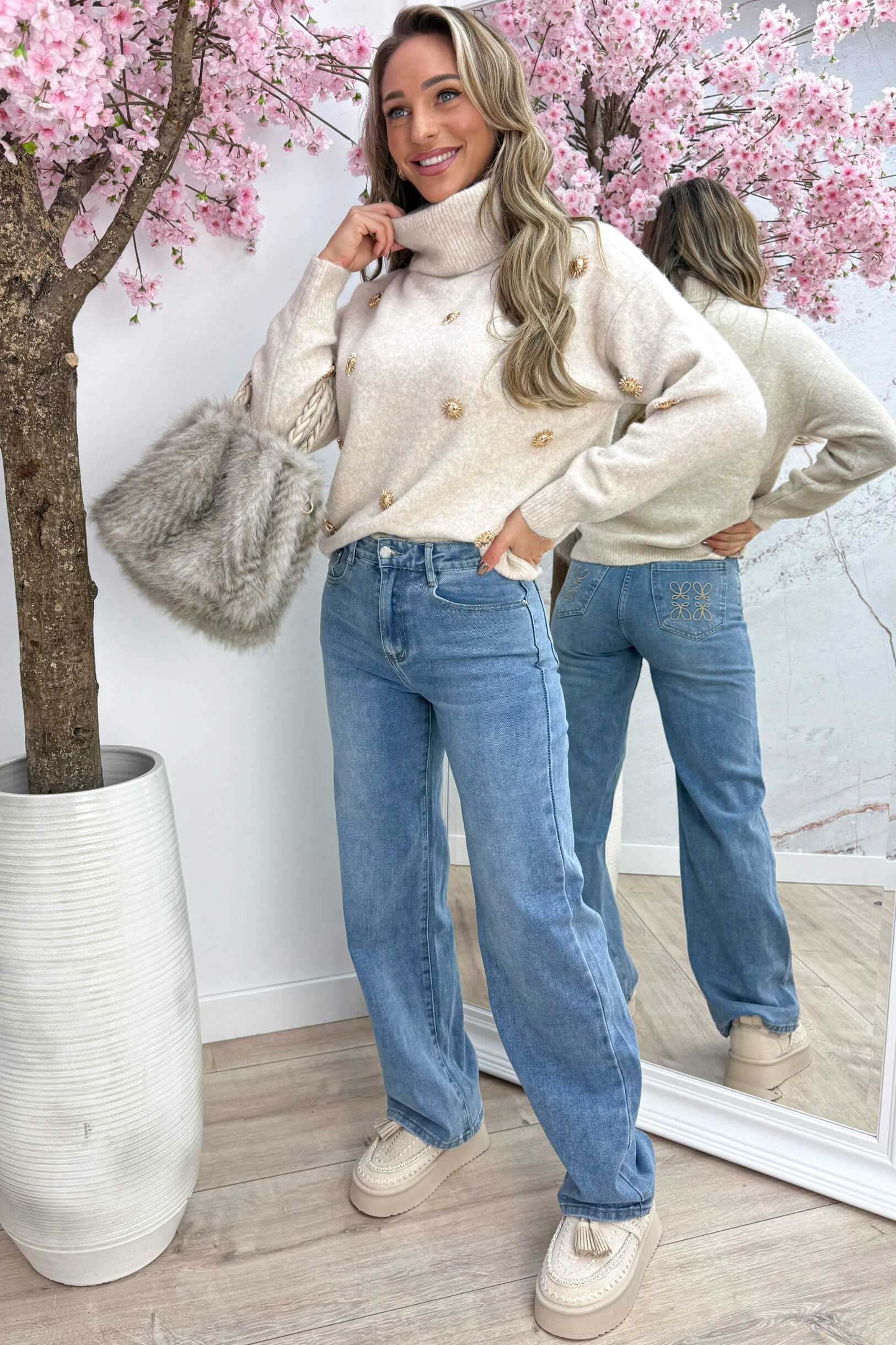 Loevy straight leg jeans MP2252 - Jeans blue