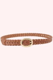 Always a cowgirl riem - Camel