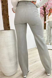 Pantalon à jambe droite 1.0 - Lt. Beige