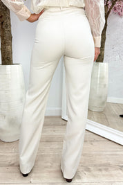 Straight leg pantalon - Beige