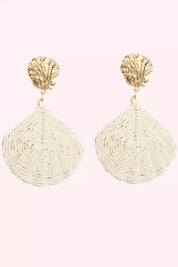 Seashell sweetie oorbel - Goud