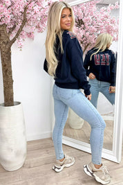 Ny Hoodie - Navy