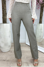 Straight leg pantalon - Taupe