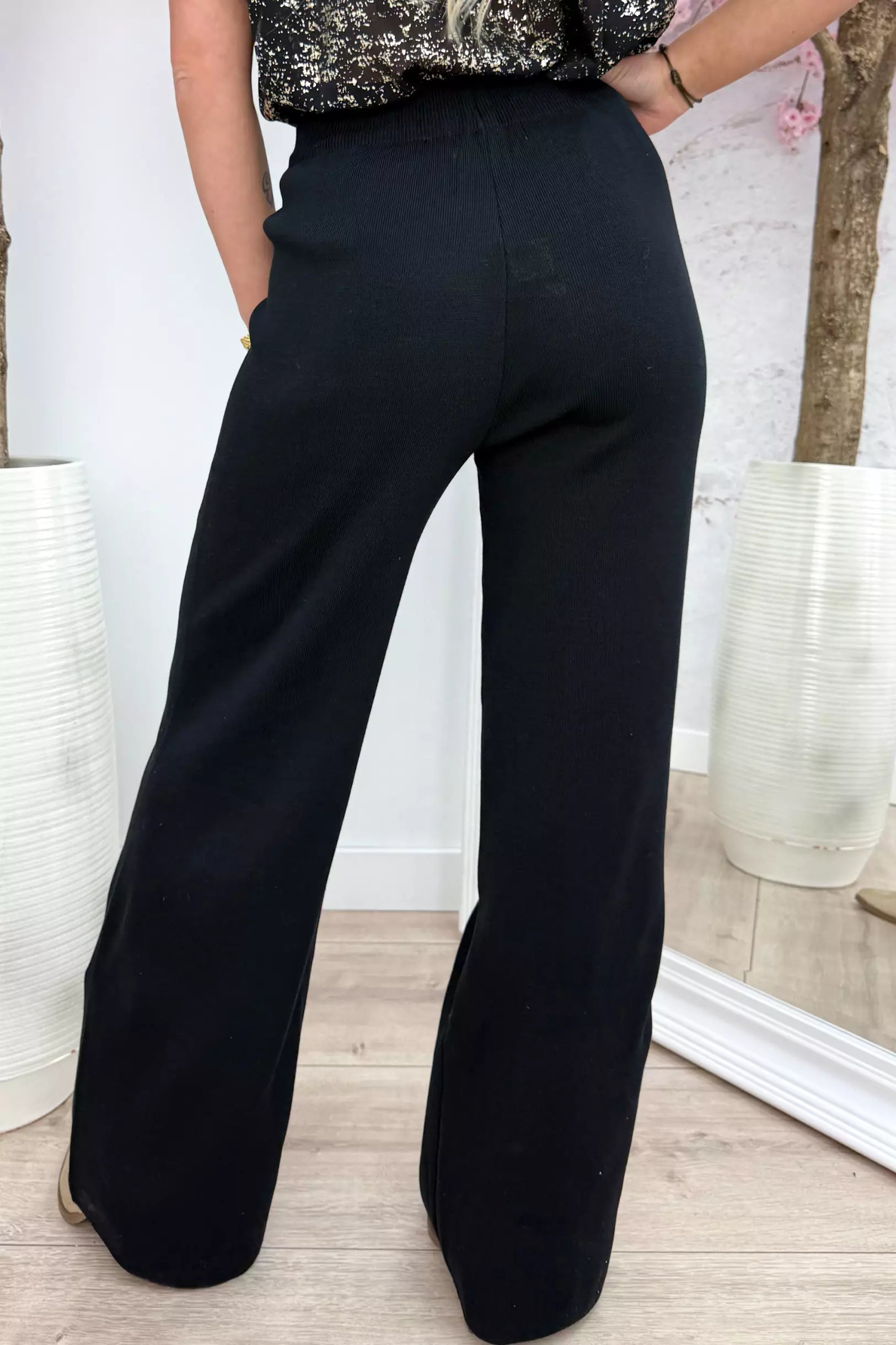 C comfy flair pants - Zwart