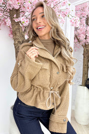 Teddy jacket - Camel
