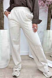 Made for you basic comfy pants - Beige