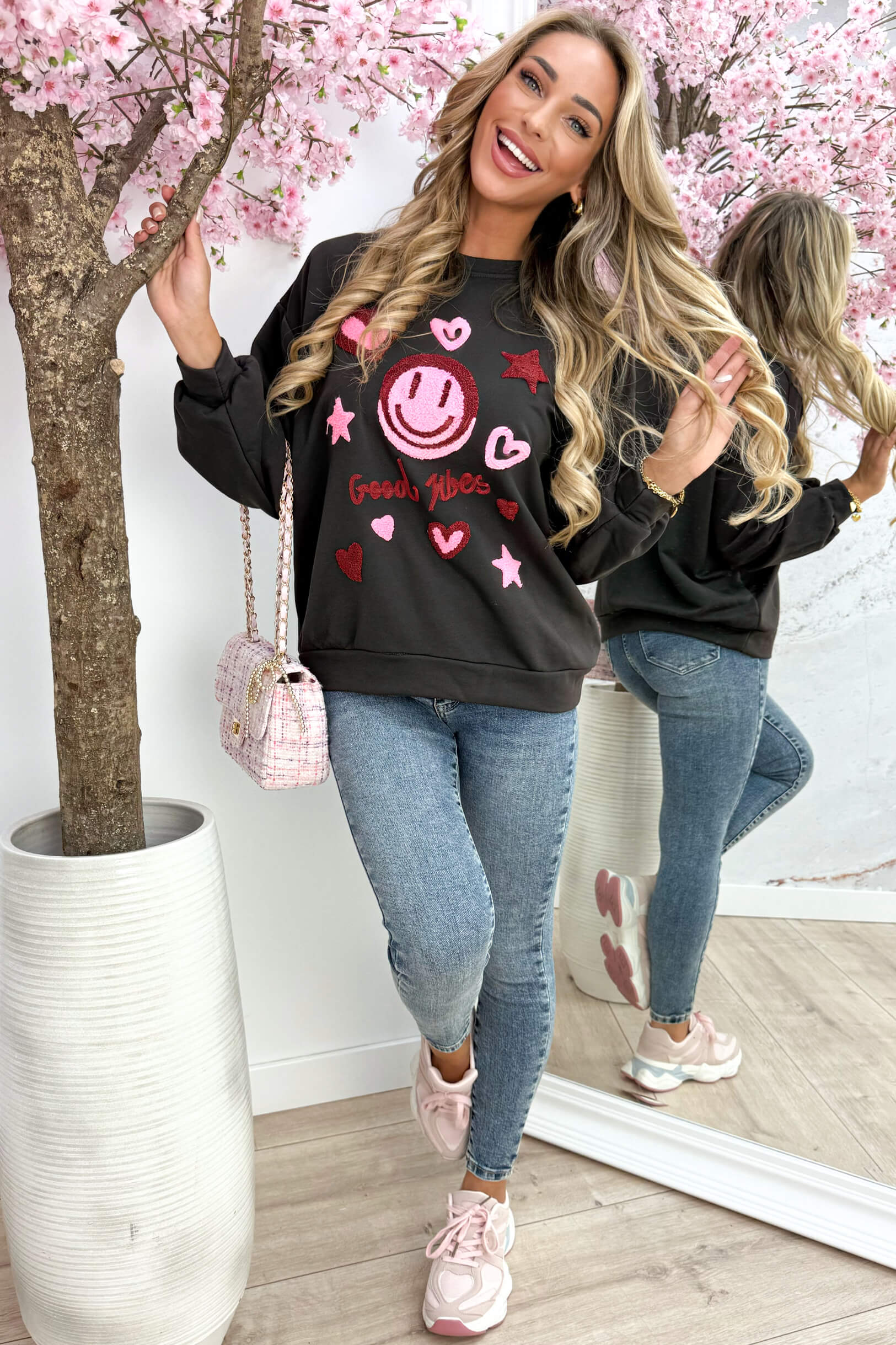 Good Vibes Sweater R50509 - Brown