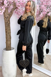 Comfy all day jumpsuit - Zwart