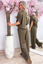 Everyday ease co-ord - Dk. Bruin