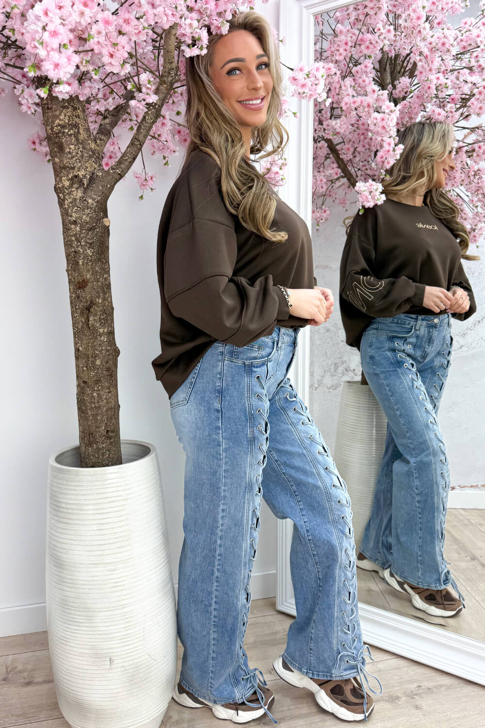 Simply iconic sweater - Bruin