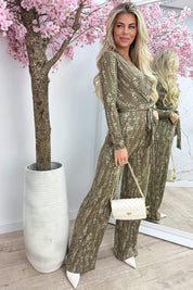 Mysterty travel jumpsuit - Taupe
