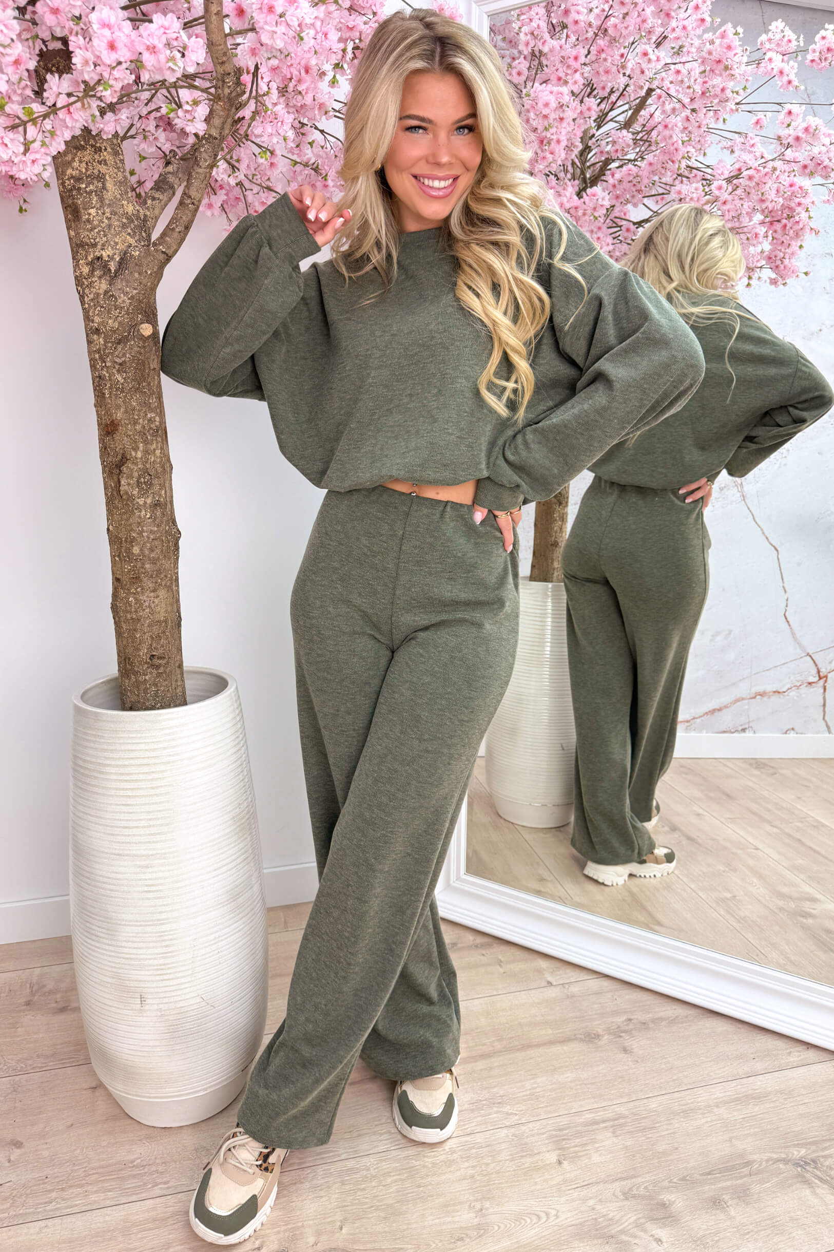 Cute but comfy co-ord - Army