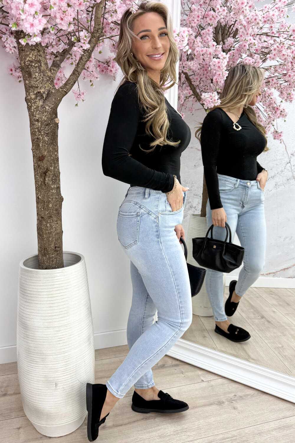 Golden touch body - Zwart