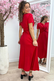 Robe toujours brillante - rouge