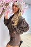 Veste Drape it easy - Marron