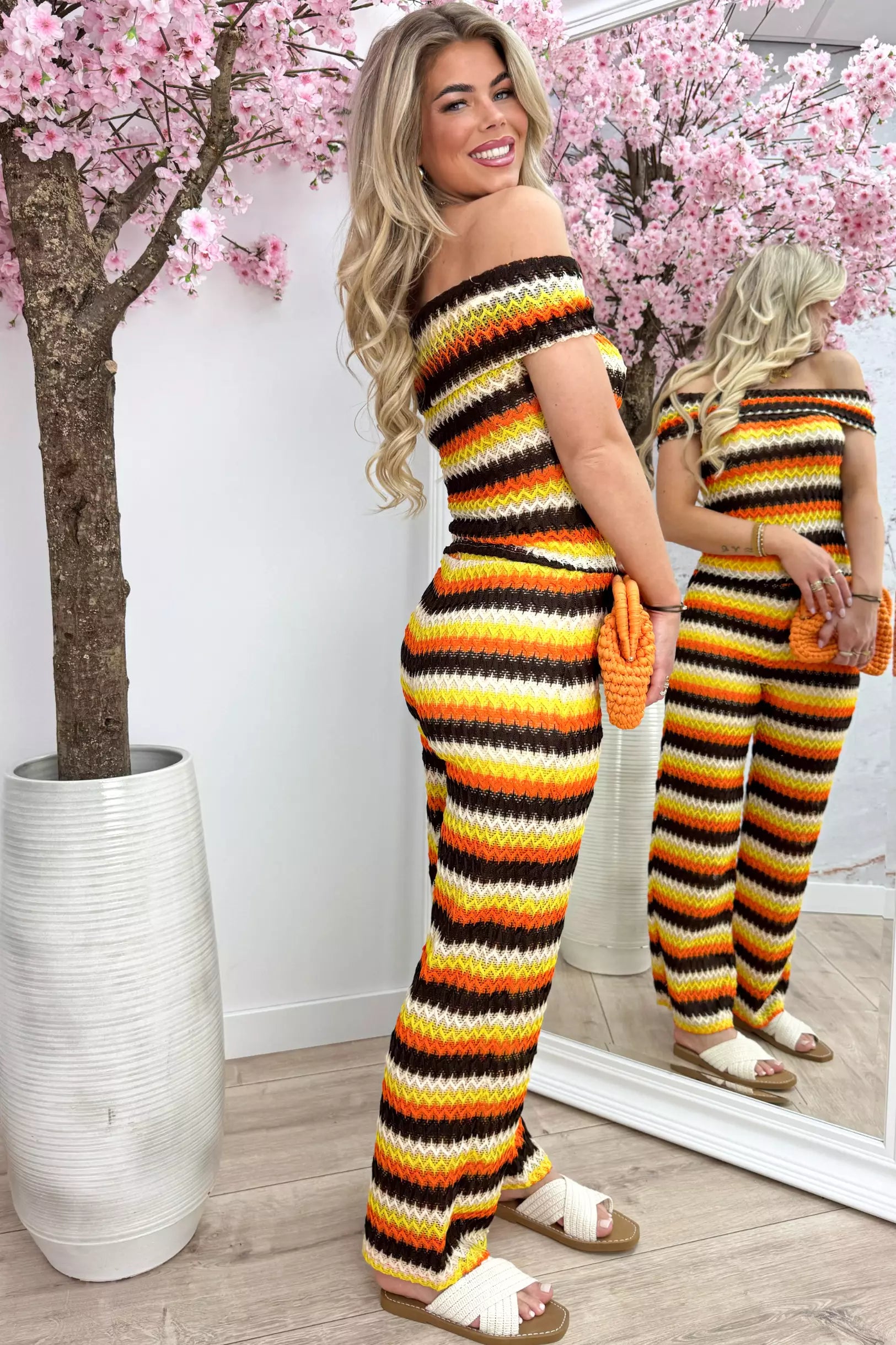 Sunshine appelle un pantalon - Orange