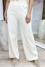 Blush cozy pants - Beige