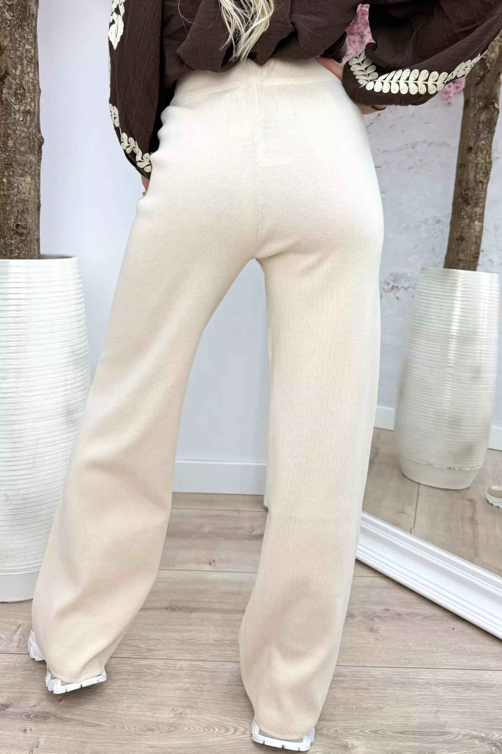 C comfy flair pants - Beige
