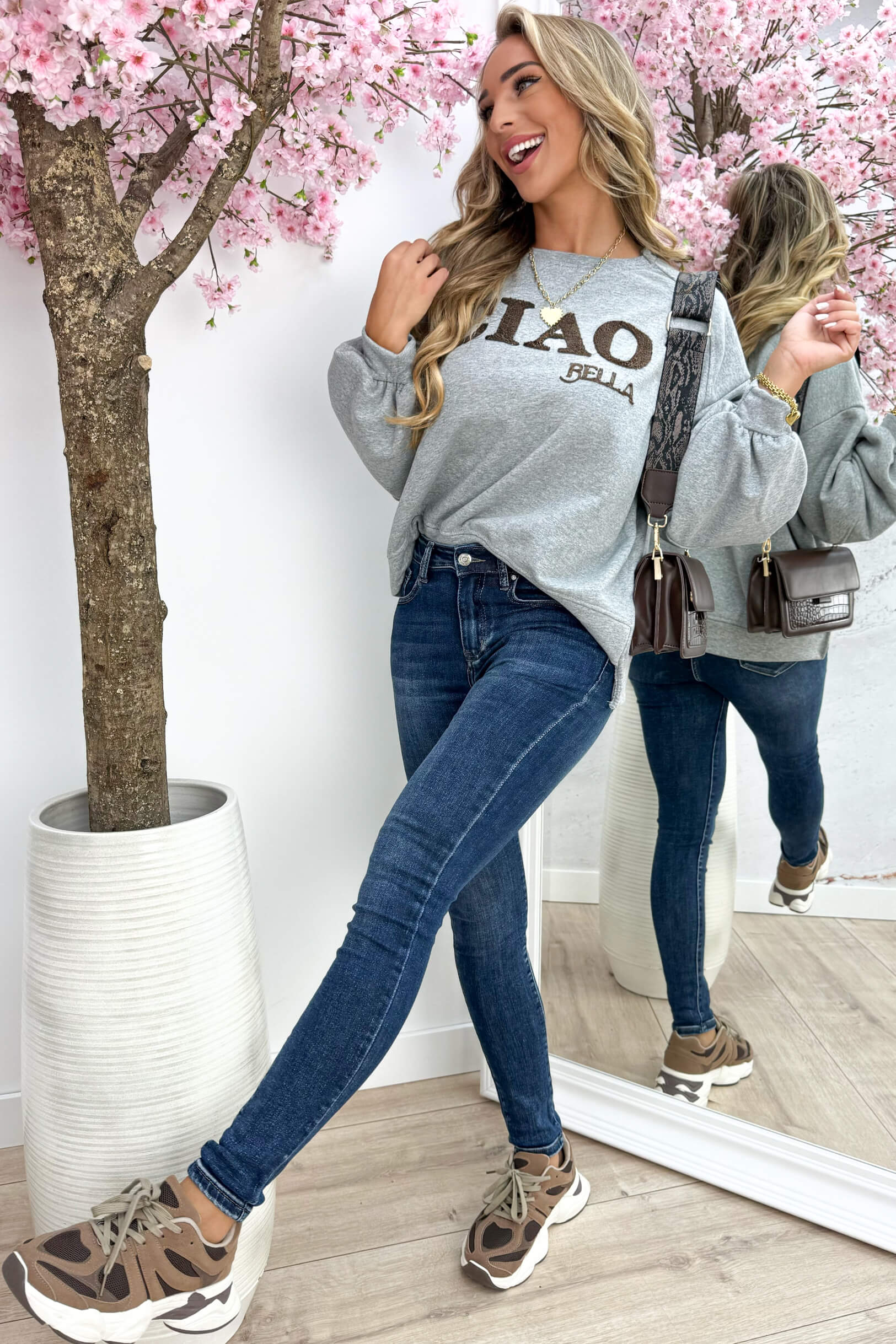 Pull Ciao Bella R50530 - Lt. Gray