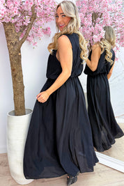 Alicante maxi dress - Zwart