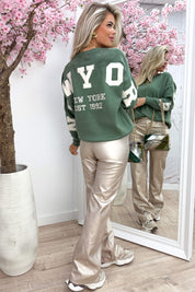 Suéter de Nueva York - Olive