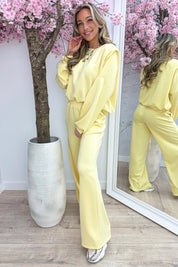 Statement comfy co-ord - Geel