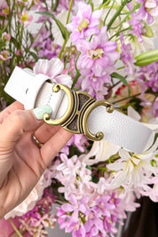 Inspired riem - Wit