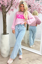 Soft Soho Sweater - Lollypop Pink
