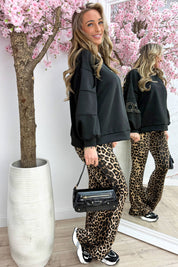 Simply iconic sweater - Zwart