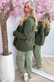 Teddy blazer - Army