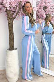 Chill day comfy co-ord - Sky blue