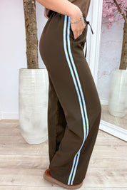 Yours to keep stripe pantalon - Sky blue
