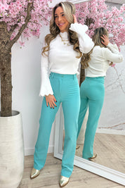 Waves of love topje - Wit