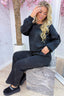 The sparkling side of comfy co-ord - Zwart
