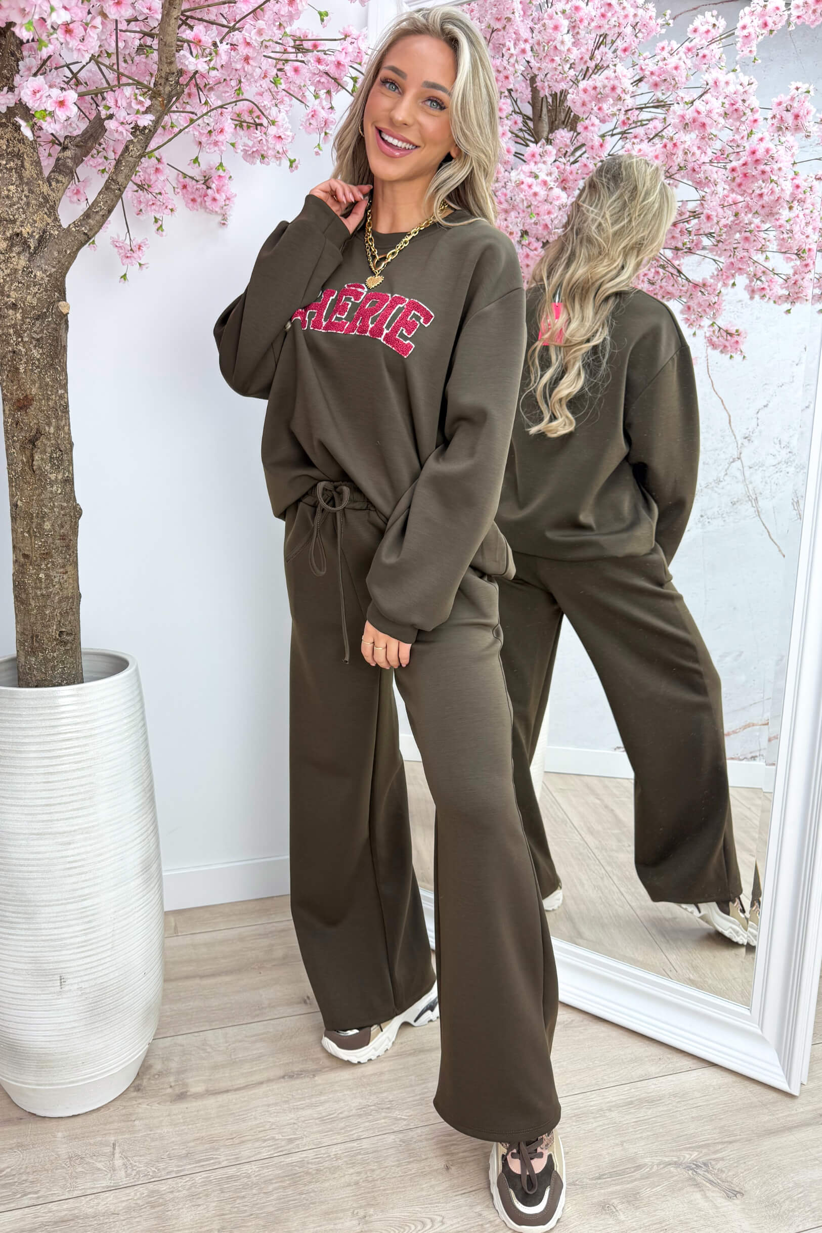 Cherie comfy co-ord - Bruin