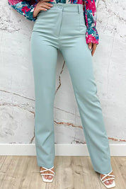 Pantalon à jambe droite 1.0 - menthe