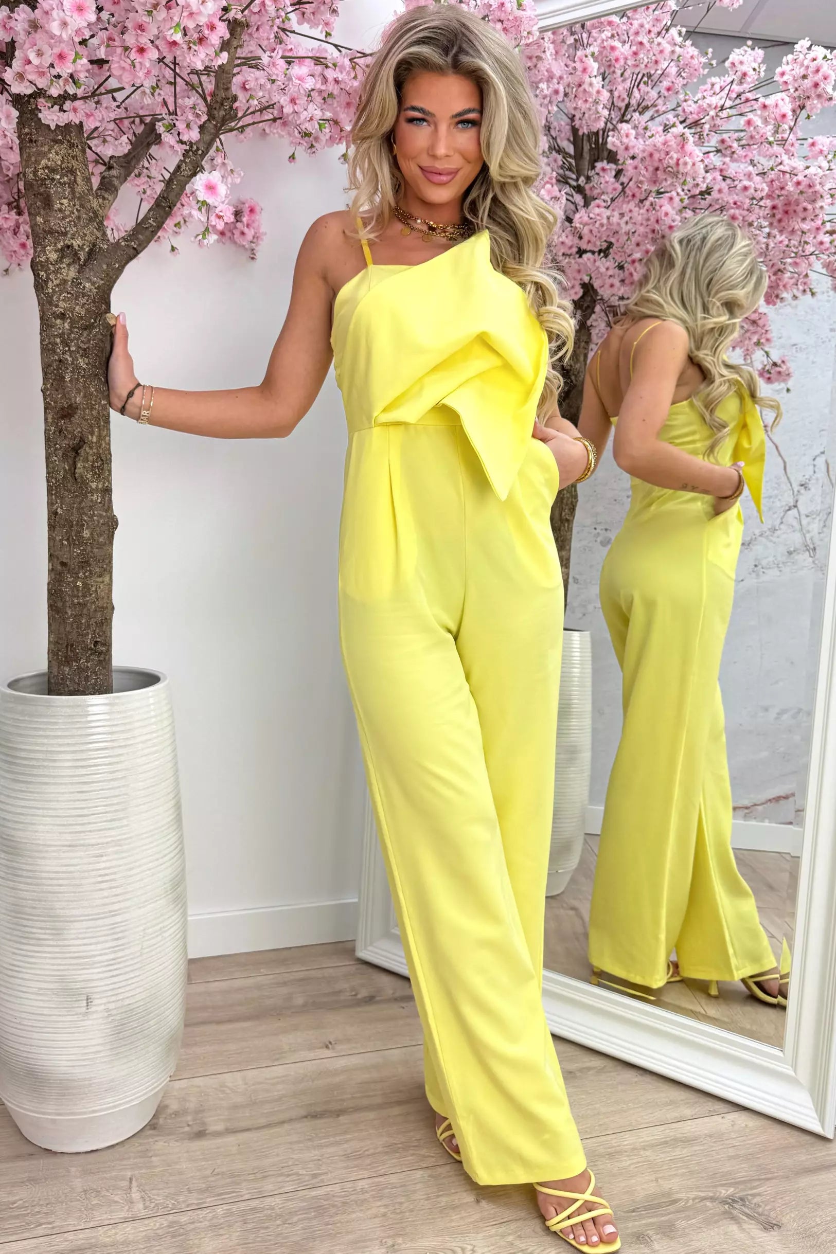 Always on point jumpsuit - Geel