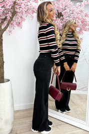 Wide leg jeans Y3333 - Zwart