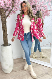 Bloom baby blazer - Fuchsia