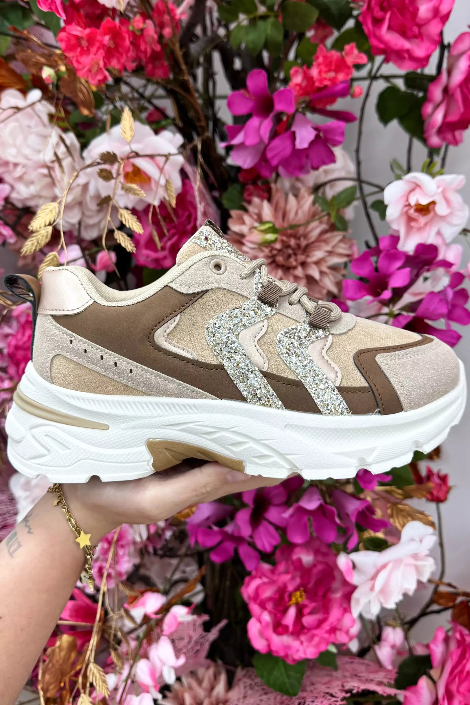 Ready set walk sneakers - Taupe