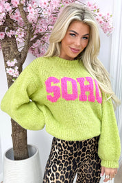 Soft Soho Sweater - Olive