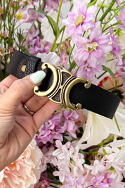 Inspired riem - Zwart