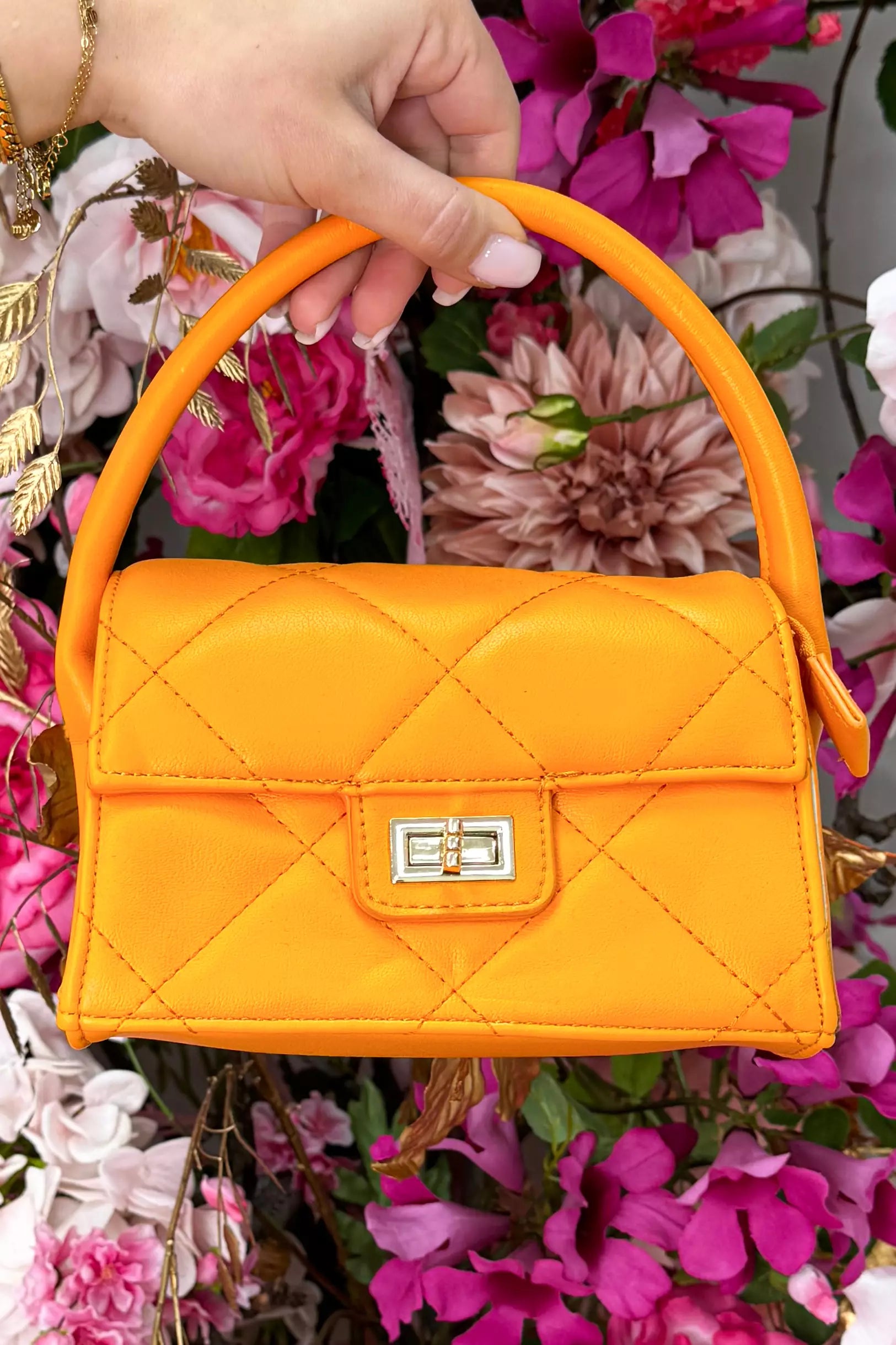 Tiny but trendy bag - Oranje