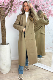 On the go trenchcoat - Taupe