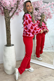 Made to love trui - Rood