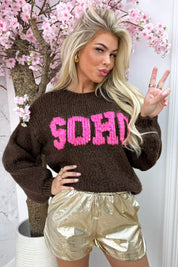 Soft Soho Sweater - Brown