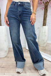 Dad fit jeans T6392-5 - Jeans blue