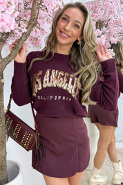 LA paillet trui - Bordeaux